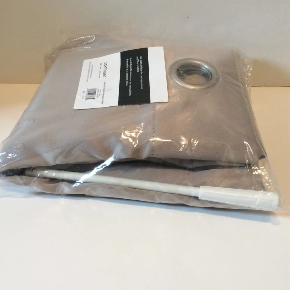 New Patio Grommet Curtain